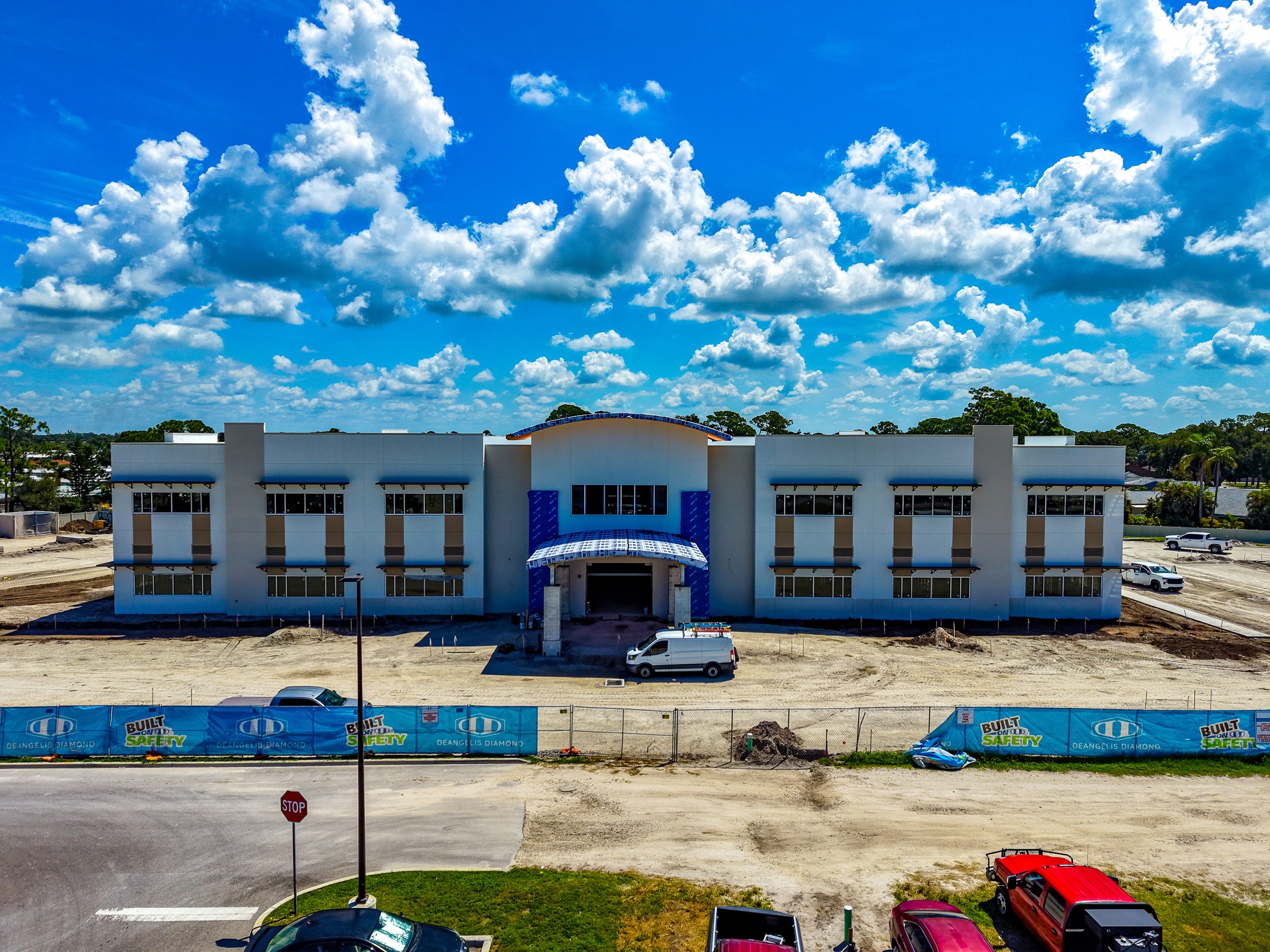 Coastal Wellness Center under construction, August 2026